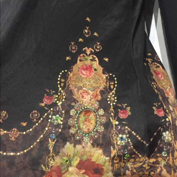 Michal negrin top preowned Swarovski mesh medium - Picture 5 of 8